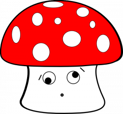 Confused Mushroom 3 Clip Art at Clker.com - vector clip art online ...
