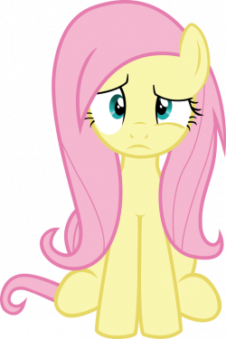Fluttershy Confused Vector by The-English-German.deviantart.com on ...