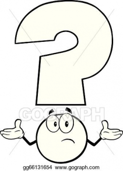 Vector Stock - Black and white question mark . Stock Clip ...