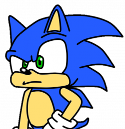 Sonic Confused by IanMcRacoon2000 on DeviantArt