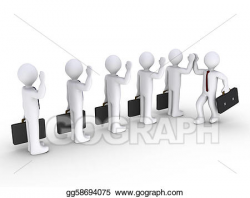 Drawing - Businessmen congratulations. Clipart Drawing ...