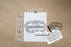 Congratulations Cut File/SVG/ Card Cut out/ Congratulations Clipart/ vinyl  cut out / homemade cards/ Jpg Dxf Png dxf eps Cricut & silhouette