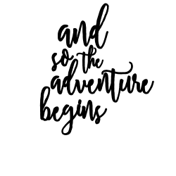 And So The Adventure Begins White Camper Sticker | Pinterest | Happy ...