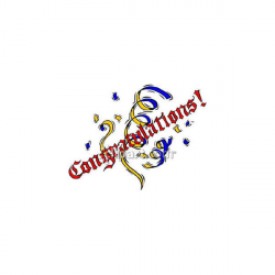 Animated Congratulations Clipart Large - Clipart1001 - Free ...