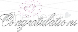 Congratulations Script Clipart | Wedding Letters and Word Art