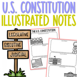 U.S. CONSTITUTION Research Activity | American History Illustrated Note  Pages