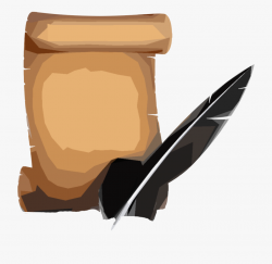 Image Paper Quill Pen Png Avatar Of Ⓒ - Quill And Paper ...