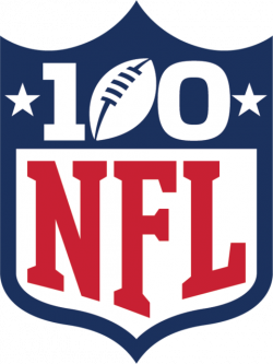 100 Years of National Football League/NFL (USA) | Anniversary Logos ...