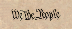 Public domain clipart of we the people constitution ...