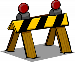 Construction Barrier | Club Penguin Wiki | FANDOM powered by Wikia