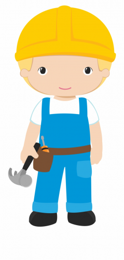 Helpers Clipart Construction Worker - Construction Boy Png ...