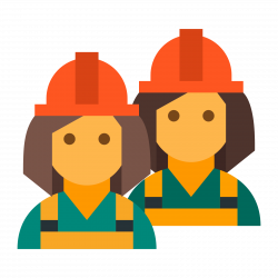 Construction Workers Icon - free download, PNG and vector