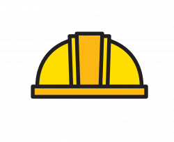 Hard hat Yellow Architectural engineering Icon - Yellow construction ...