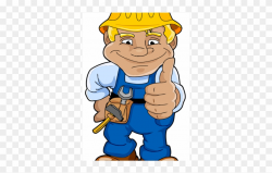 Painting Clipart Construction - Construction Worker Heat ...
