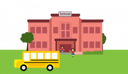 28+ Collection of School Building Clipart Images | High quality ...