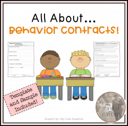 All About Behavior Contracts + a Freebie! - Mindful Rambles