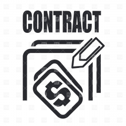 Clip Art Contract Agreement Clipart - Clip Art Library