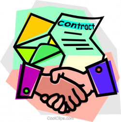 Collection of Contract clipart | Free download best Contract ...