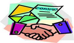Contract clipart - Clip Art Library
