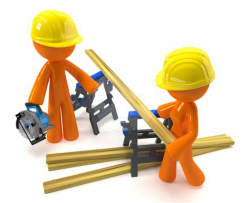 Dabbing Construction Worker Cartoon Vector Clipart ...
