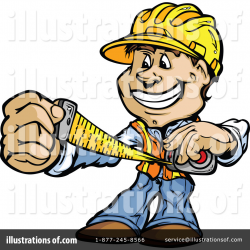 Contractor Clipart #1124612 - Illustration by Chromaco
