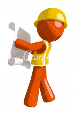 Orange Man Construction Worker - Photos by Canva