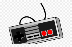 Gamepad Clipart Nintendo - Video Game Controller Clipart Png ...