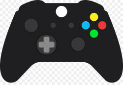Xbox One Controller Background clipart - Game, Black ...