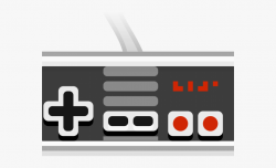 Controller Clipart Nintendo Controller - Retro Game ...