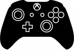 Xbox Controller Free Silhouette Clip Art Transparent Png - AZPng