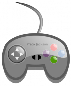 Clipart - simple game pad