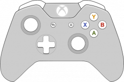 28+ Collection of Xbox 1 Controller Drawing | High quality, free ...