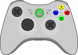 File:Xbox360 gamepad.svg - Wikimedia Commons