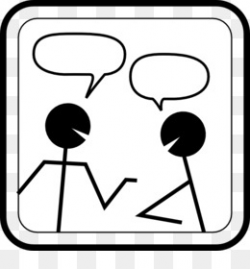 Dialogue Conversation Speech balloon Clip art - To Respond Cliparts ...