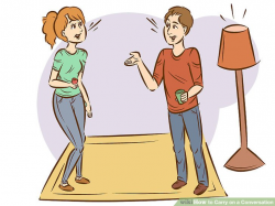 3 Ways to Carry on a Conversation - wikiHow