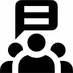 Group Conversation Svg Png Icon Free Download (#508939 ...