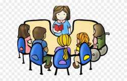 Png Royalty Free Library Group Reading Clipart - Transparent ...