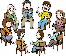 Clipart - Group Therapy