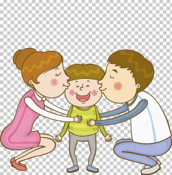 Family Parent Kiss PNG, Clipart, Boy, Cartoon, Child ...