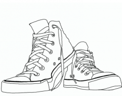 Chuck Taylor Sneaker Clipart #1 | Education | Pinterest | Chuck ...