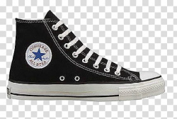 BOTA CONVERSE, unpaired black and white Converse All-Star ...