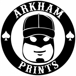 Custom Converse Low Top — Arkham Prints