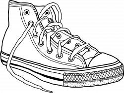 Download Converse Sneakers Drawing Clip Art - Converse Shoes ...