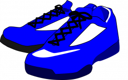 Clipart shoes blue shoe - Graphics - Illustrations - Free Download ...