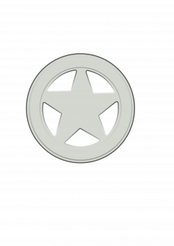 Clipart - sheriff badge