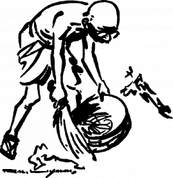 Gandhi Drawing Outline at GetDrawings.com | Free for personal use ...