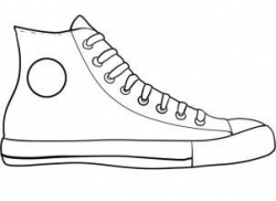 how to draw converse, how to draw chuck taylors step 6 ...