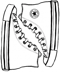 Converse template | STENCIL-A-HOLIC | Pete the cat shoes ...