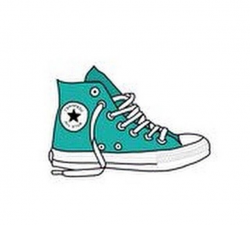 Converse | Theme Dividers in 2019 | Converse drawing ...