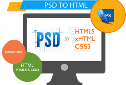 Convert psd, png, jpg, pdf to responsive html template by Semanticoder